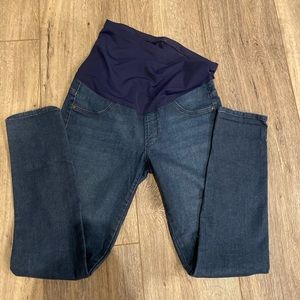 James jeans over belly maternity jean